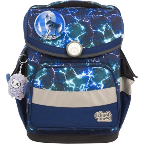 School-Mood Schulranzen Set Timeless Pro Felix (Wolf) 7-teilig