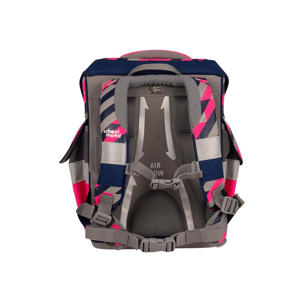 School-Mood Schulranzen Set Timeless Air+ Yuna (neon pink)