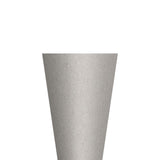 Roth Schultüte-Rohling/Basteltüte, grau, 70cm, rund, Rot(h)-Spitze, ohne Verschluss