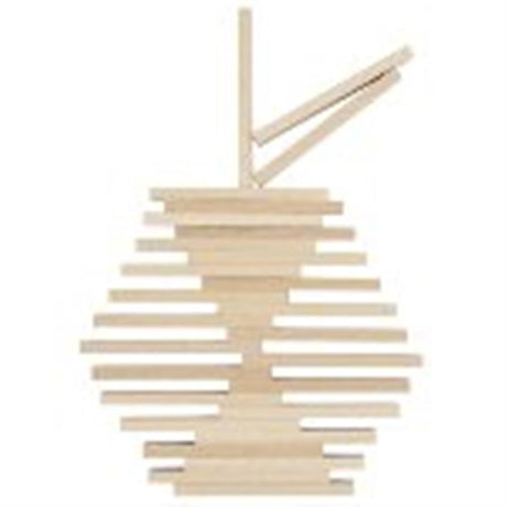 goki Nature Holzbausteine - 200 Teile, naturbelassen