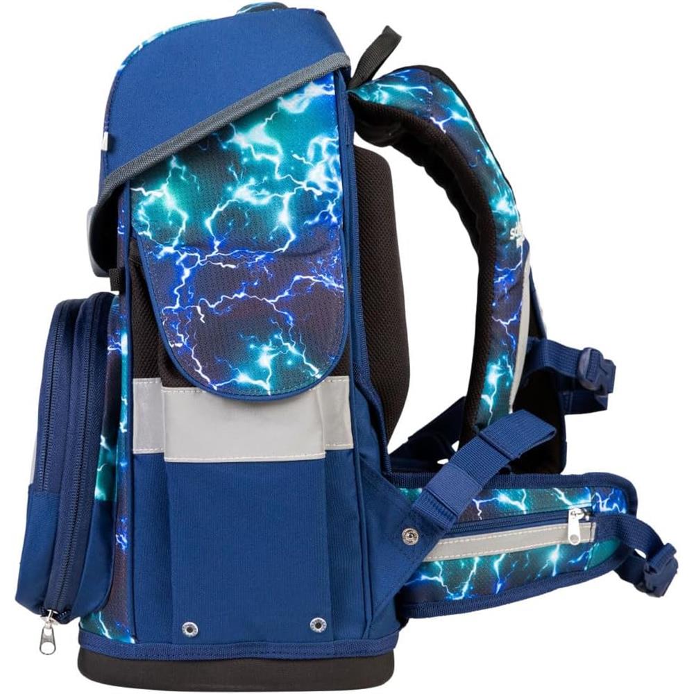 School-Mood Schulranzen Set Timeless Pro Felix (Wolf) 7-teilig