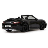 Jamara Porsche 911 Carrera S 1:12 schwarz 2,4GHz Ferngesteuertes Auto mit LED Fahrlicht
