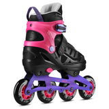 NILS EXTREME NA684 VELTO Inlineskates Inliner Kinder Gr. 35-38, Rosa, größenverstellbar