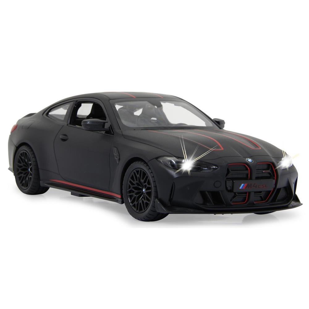 Jamara BMW M4 CSL 1:16 RC Auto schwarz matt 2,4GHz LED