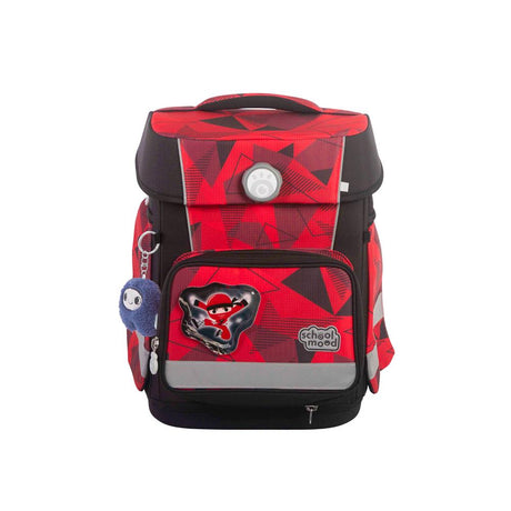School-Mood Schulranzen Set Champion Maxx Pro Kai (Ninja) 7-teilig mitwachsend