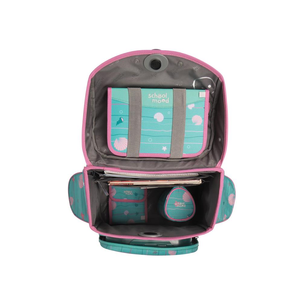 School-Mood Schulranzen Set Timeless Air+ Lilly (Meerjungfrau)