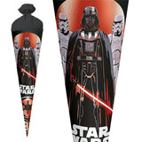 Roth Schultüte Disney Star Wars, 70cm, rund, Rot(h)-Spitze, Filzverschluss, Folieneffekt