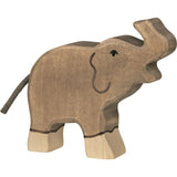 Holztiger Holzfiguren - Wilde Tiere 4er Set, Holzspielzeug, ab 3 Jahren