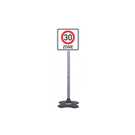 Jamara 5 Verkehrsschilder 81 cm Straßenschilder im Set für Fahrzeuge Outdoor Garten Spiel-Verkehrszeichen