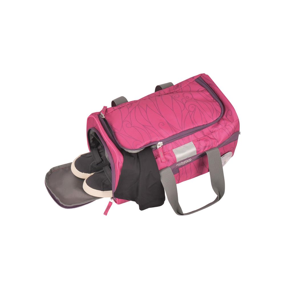 School-Mood Sporttasche Luisa (Einhorn) Schwimmtasche 18L mit Nassfach
