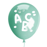 Roth Luftballons zur Einschulung, 16 Luftballons aus Naturkautschuk, 2 Motive in 4 Farben