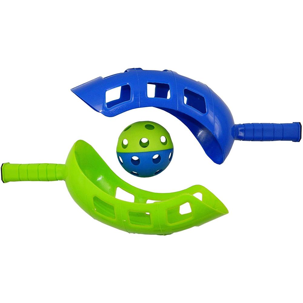 Best Sporting Fangball Spiel Scoop Wurfspiel Bananen Schläger Set