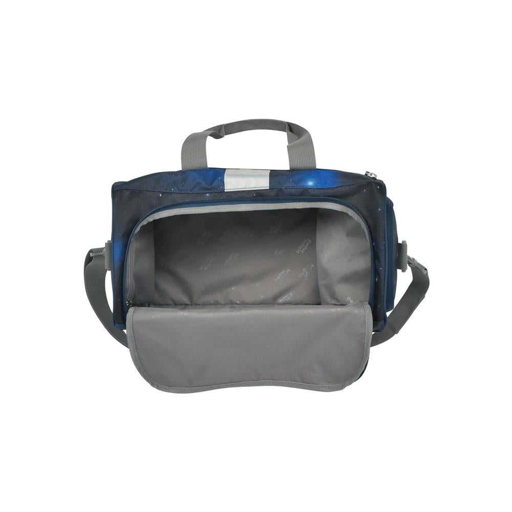 School-Mood Sporttasche Moritz (Weltall) Schwimmtasche 18L mit Nassfach