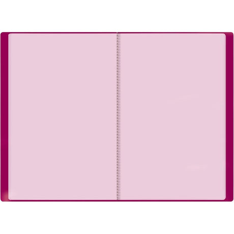 Roth Zeugnismappe Basic Magenta, mit 20 A4 Klarsichthüllen