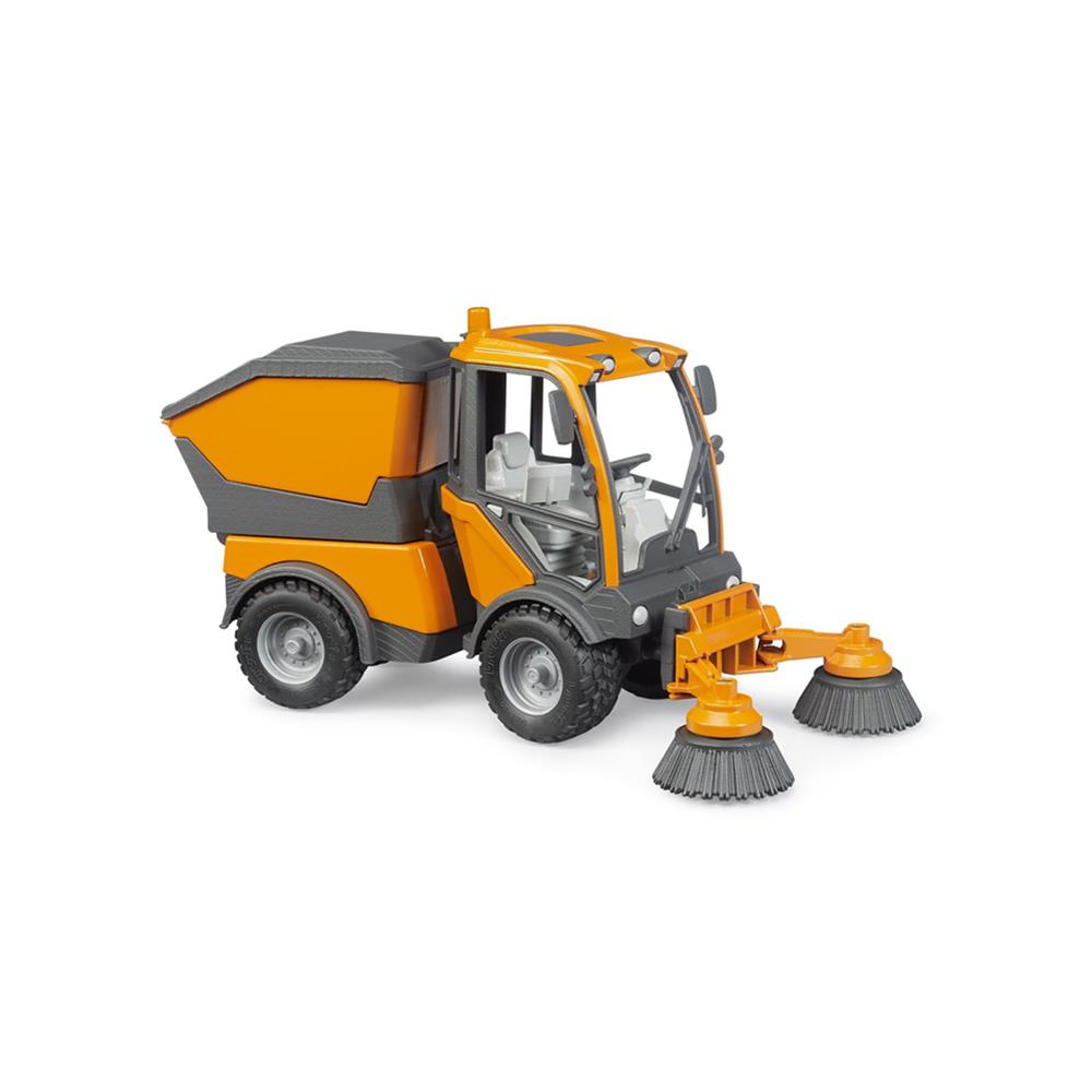 Bruder 02691 - VarioCar Straßenreinigung, Straßenkehrmaschine, 1:16