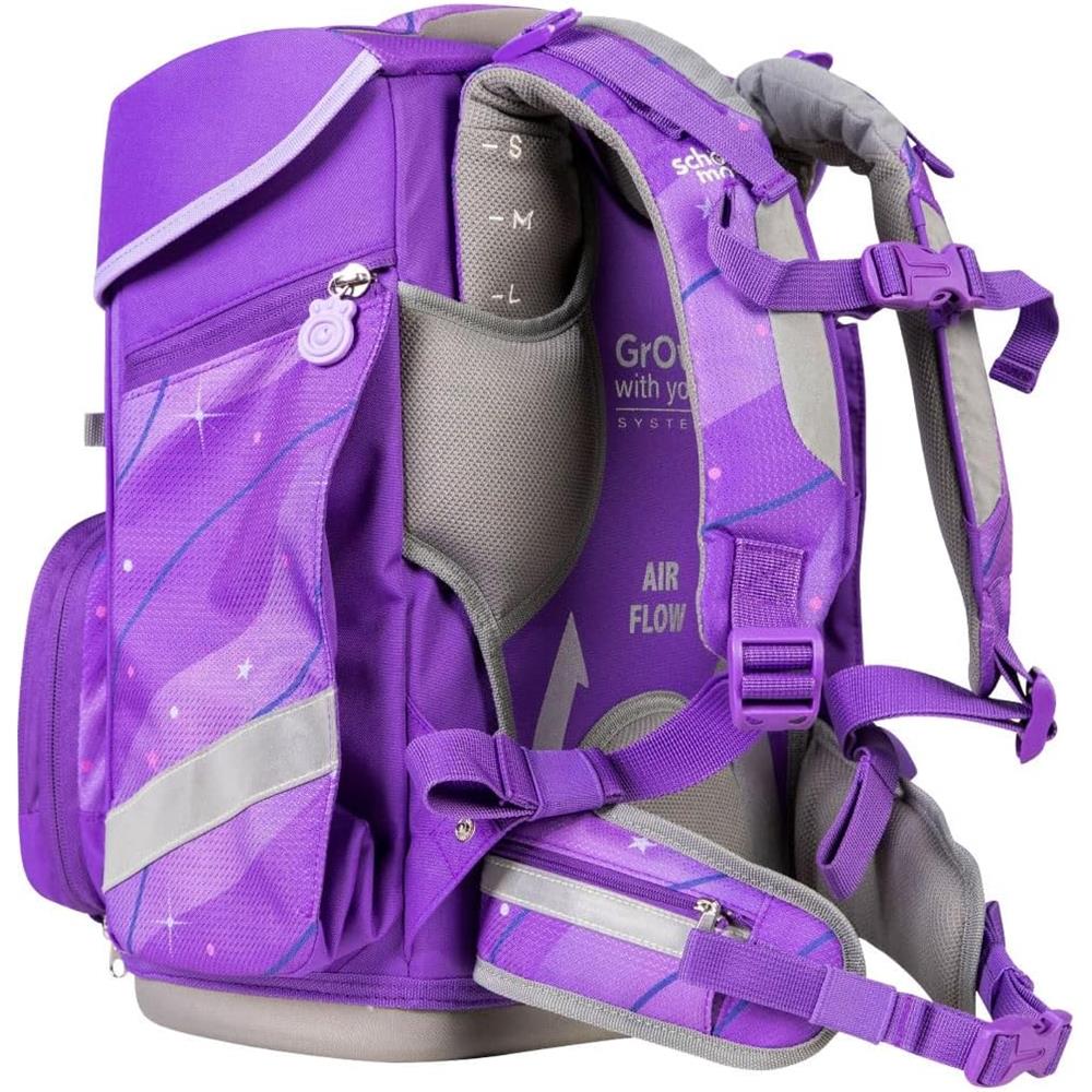 School-Mood Schulranzen Set Champion Maxx Pro Marie (Pegasus), 7-teilig mitwachsend