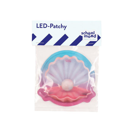 School-Mood LED Patchy Muschel für Schulranzen mit Lichtfunktion