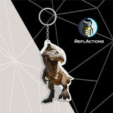Roth ReflActions Schlüsselanhänger Dinosaurier Tyrannosaurus, Reflektierender Anhänger auch für Schulranzen