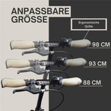Best Sporting Cityroller 205 mm klappbar, Schwarz-Gold