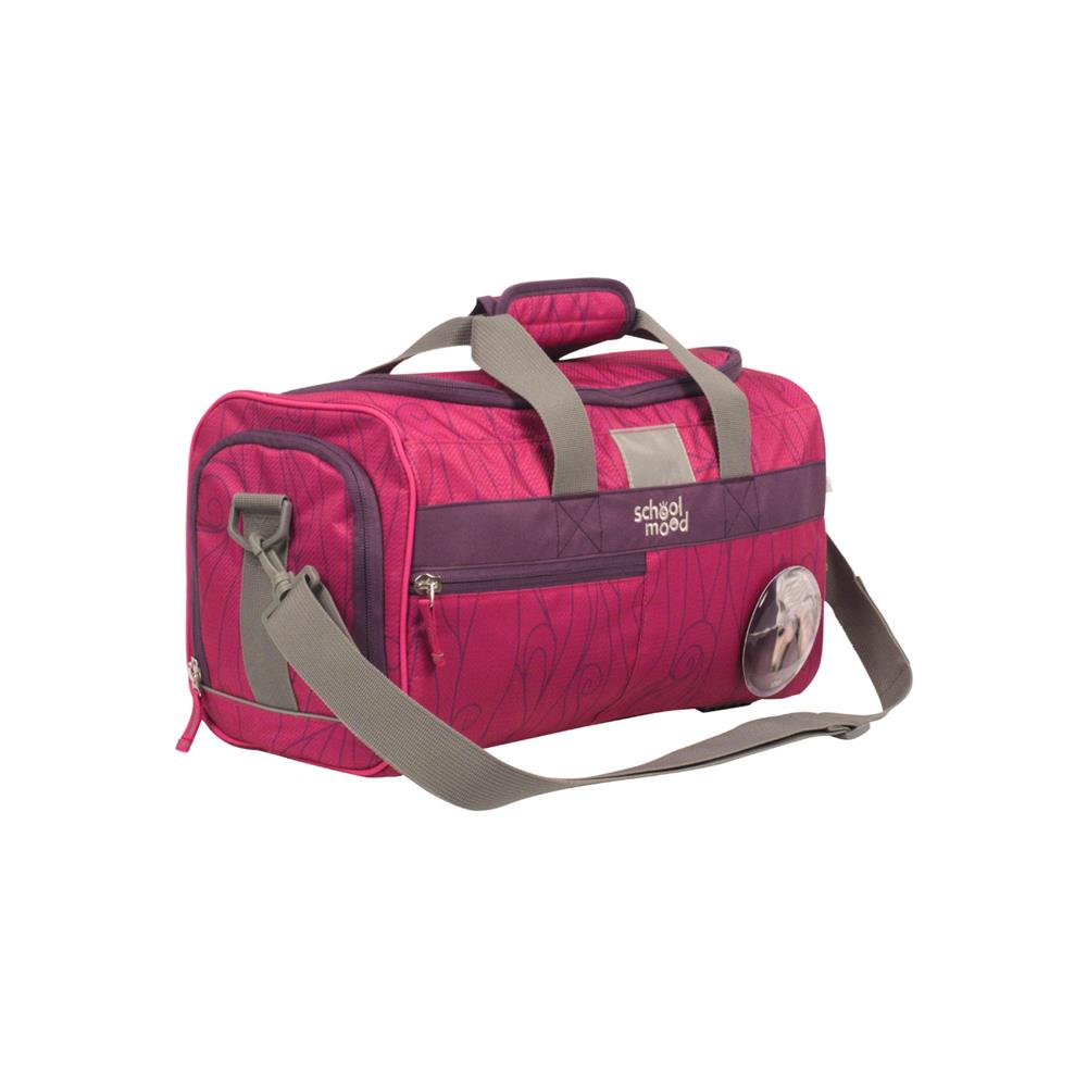 School-Mood Sporttasche Luisa (Einhorn) Schwimmtasche 18L mit Nassfach