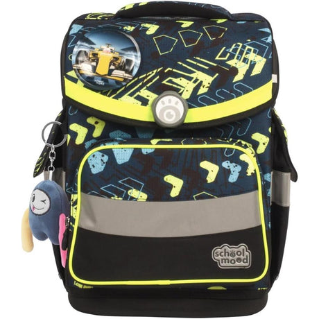 School-Mood Schulranzen Set Timeless Pro Elias (Rennwagen) 7-teilig