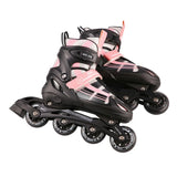 NILS EXTREME NH18366A 2in1 Inliner Schlittschuhe Gr. 39-43, Rosa-Weiß, verstellbar