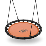 NILS CAMP Nestschaukel 100 cm, Orange, Gartenschaukel Outdoor Garten Balkon