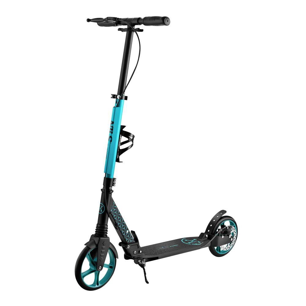 NILS EXTREME HM124T Scooter Türkis, Freizeitroller, ABEC-7, Scheibenbremse, bis 100 kg