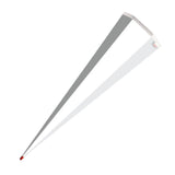 Roth Schultüte-Rohling/Basteltüte, weiß, 85cm, eckig, Rot(h)-Spitze, ohne Verschluss