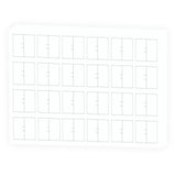 Roth DIY-Adventskalender Rohling – 24 Türchen zum Selbstgestalten inkl. Kunststoffform