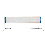 NILS Badmintonnetz 4 m, Freizeitnetz Outdoor Garten Sporthalle freistehend