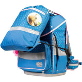 School-Mood Schulranzen Set Timeless Pro Mila (Pferd) 7-teilig