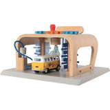 goki Waschanlage PowerClean – Holzspielzeug, für Kinder ab 3 Jahren