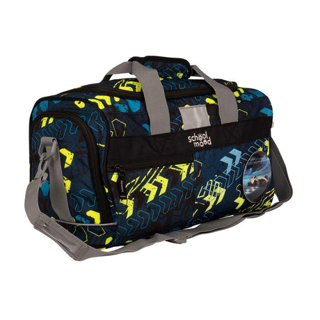 School-Mood Sporttasche Elias (Rennwagen) Schwimmtasche 18L mit Nassfach
