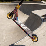 NILS EXTREME HS221 SPIDER Stunt Scooter, Freestyle Roller, ABEC-9, bis 100 kg