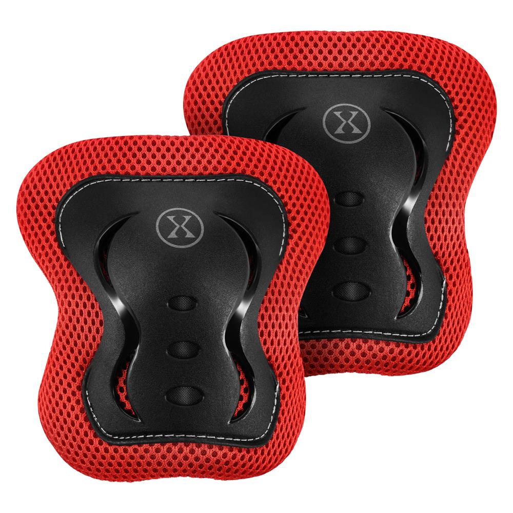 NILS EXTREME H320 Schoner-Set, Rot, Größe S - Protektoren Handgelenk Ellenbogen Knie
