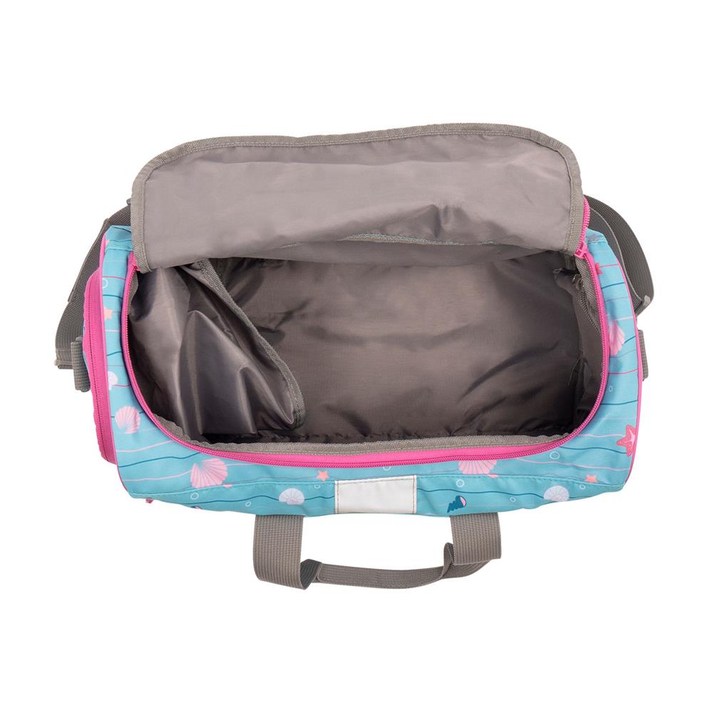 School-Mood Sporttasche Lilly (Meerjungfrau) Schwimmtasche 18L mit Nassfach