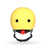 Scoot & Ride Kinderhelm Größe S-M (51-55 cm) lemon - Schutzhelm mit LED-Licht