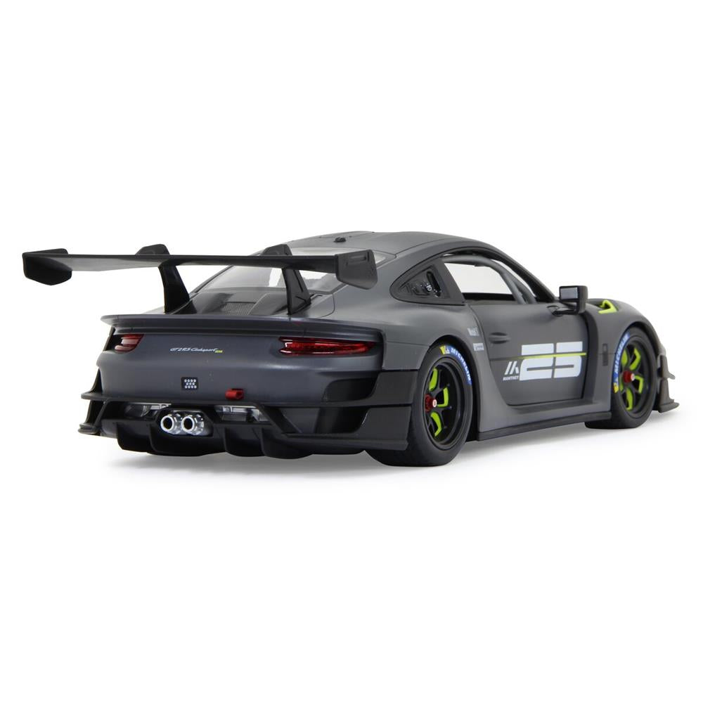 Jamara Porsche 911 GT2 RS Clubsport 25 1:14 grau 2,4GHz Tür manuell Ferngesteuertes Auto mit LED Fahrlicht