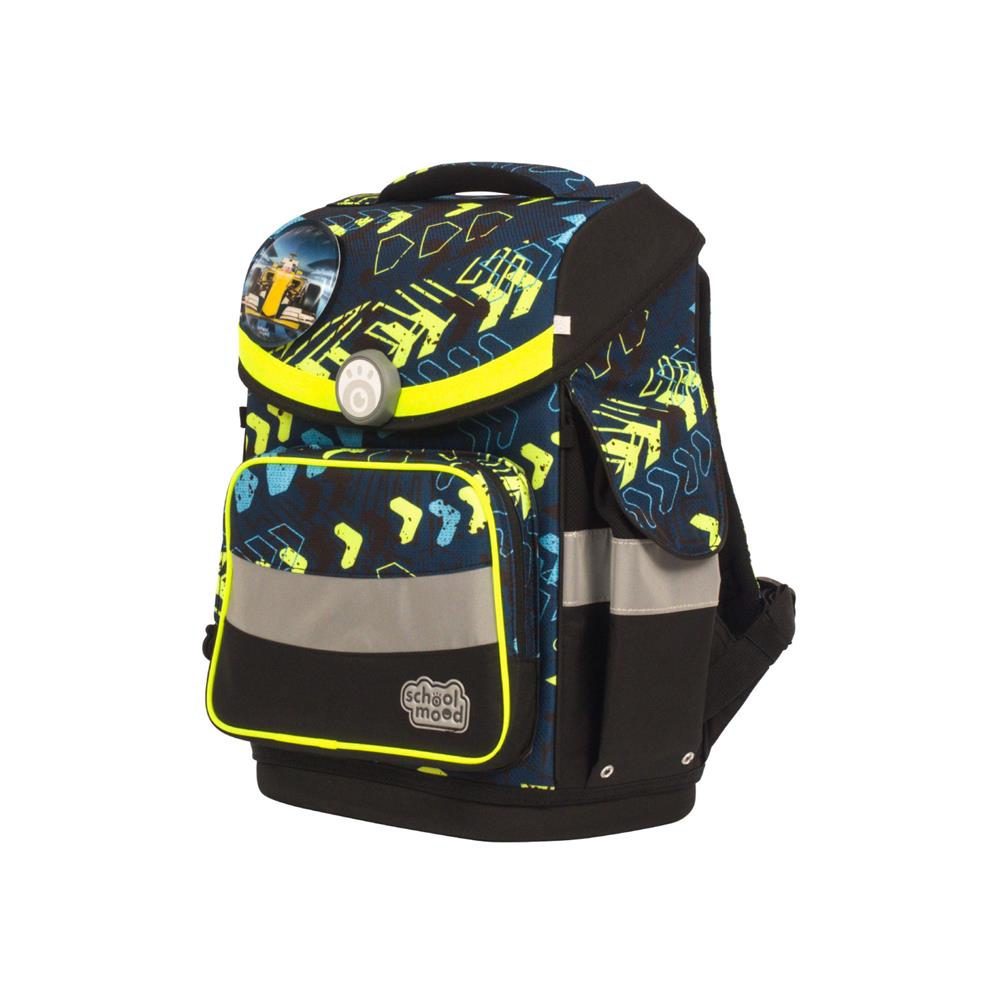School-Mood Schulranzen Set Timeless Air+ Elias (Rennwagen)
