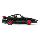 Jamara Porsche GT3 RS 1:14 schwarz 2,4GHz Ferngesteuertes Auto mit LED Fahrlicht
