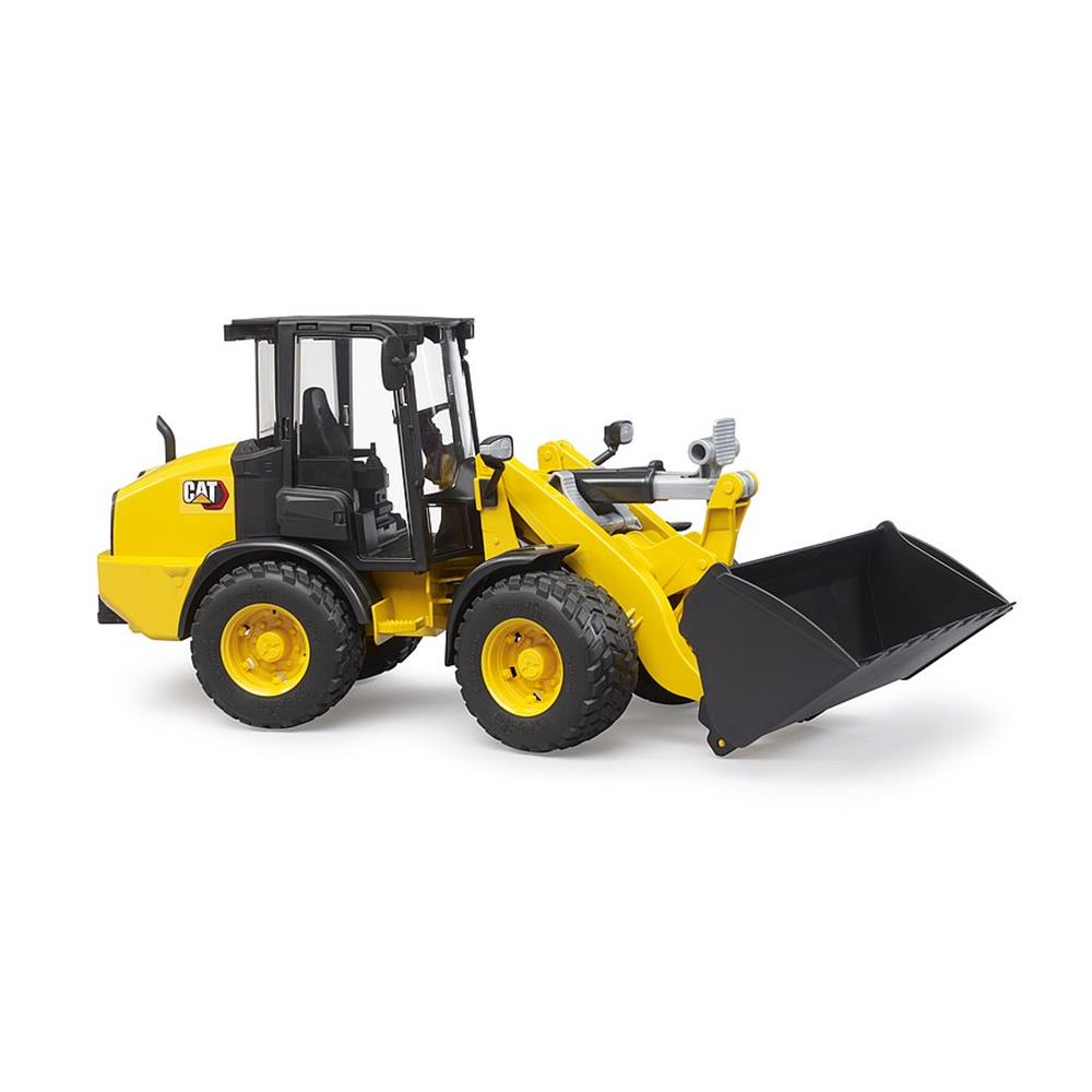 Bruder 02485 - Cat Kompaktgelenkradlader, 1:16