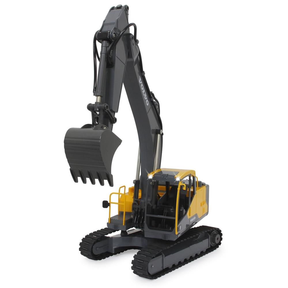 Jamara Bagger Volvo EC160E Metal, 1:16, 2,4GHz, Destruction-Set, ferngesteuertes Baustellenfahrzeug