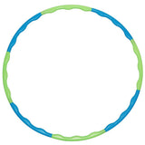 Best Sporting Hula Hoop Fitnessreifen 80cm, 8-teilig, steckbar, blau-grün