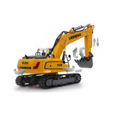 Jamara Bagger Liebherr R936, 1:20, 2,4GHz, Destruction-Set, ferngesteuertes Baufahrzeug