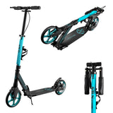 NILS EXTREME HM124T Scooter Türkis, Freizeitroller, ABEC-7, Scheibenbremse, bis 100 kg
