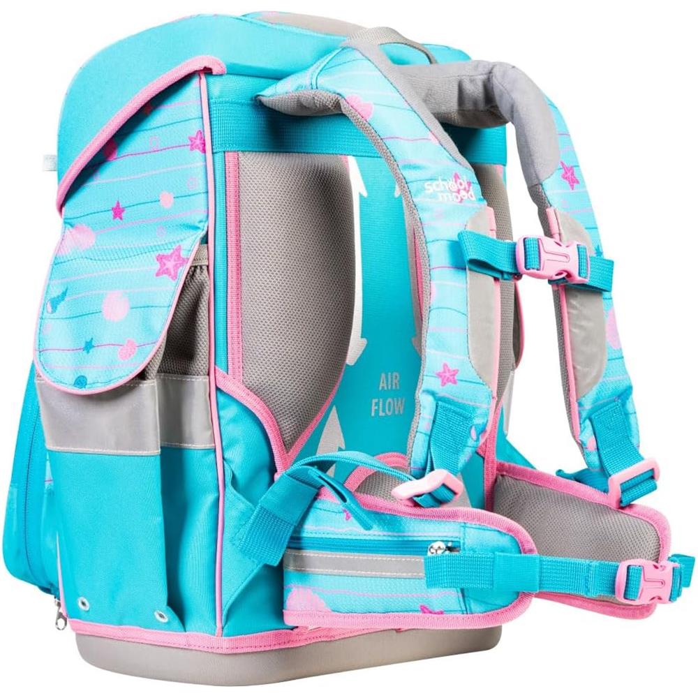 School-Mood Schulranzen Set Timeless Pro Lilly (Meerjungfrau) 7-teilig