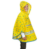 Roth ReflActions Regen-Poncho Roar, Gelb, 5-10 Jahre, mit reflektierenden Elementen