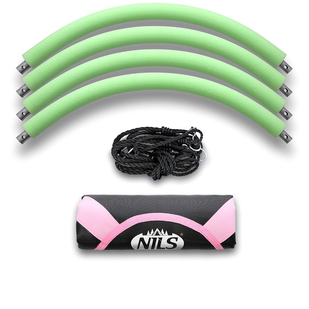 NILS CAMP Nestschaukel 100 cm, Pink, Gartenschaukel Outdoor Garten Balkon