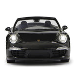 Jamara Porsche 911 Carrera S 1:12 schwarz 2,4GHz Ferngesteuertes Auto mit LED Fahrlicht